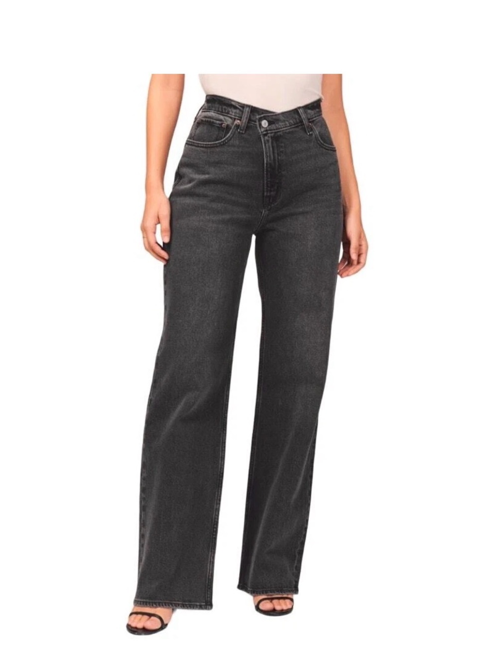 Abercrombie & Fitch the 90s Relaxed Jean High Rise 28/6r